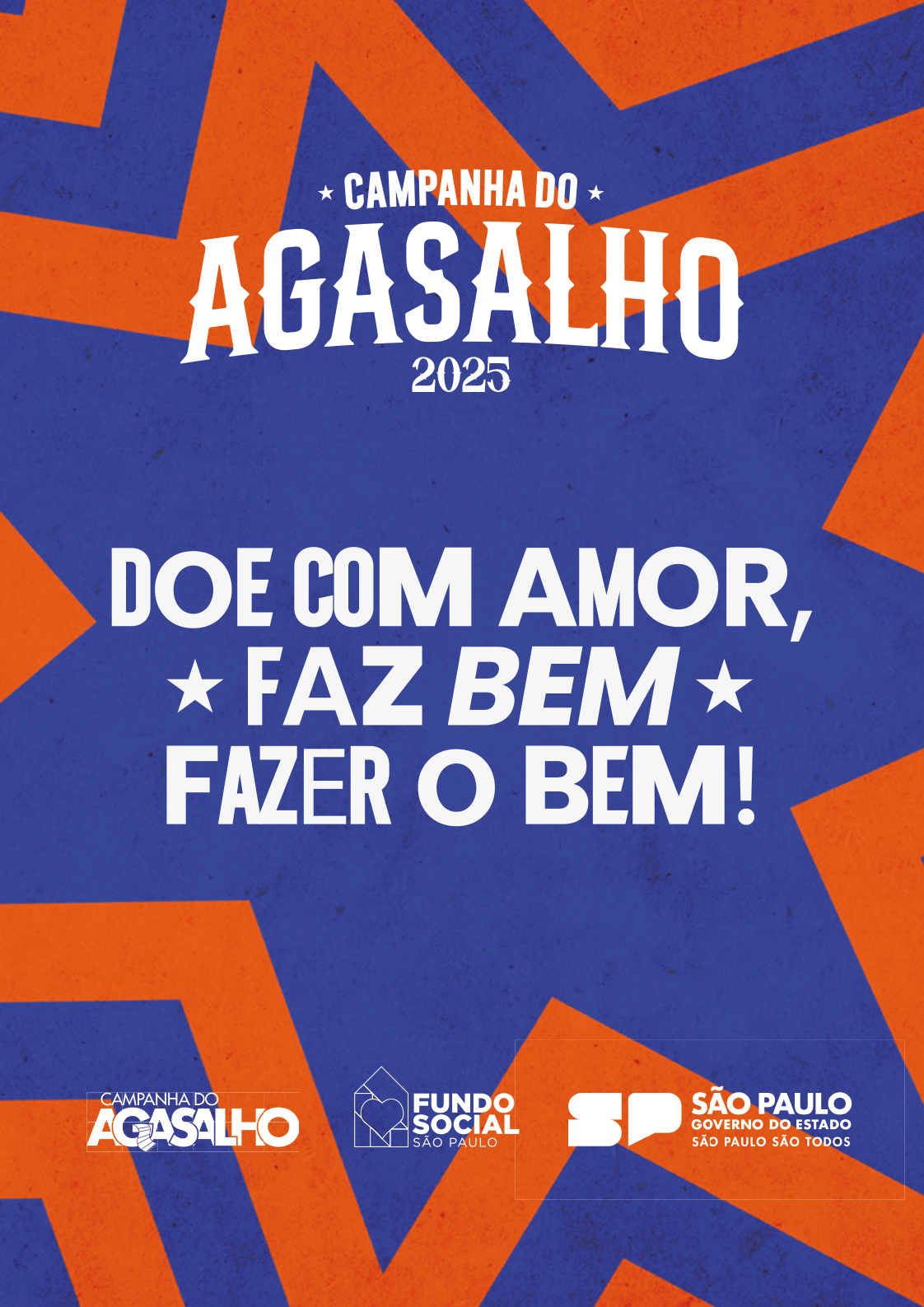 Banner - Doe com amor, faz bem fazer o bem